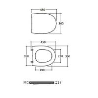 Товар: Сиденье с крышкой GLOBO 4ALL с микролифтом цвет белый матовый MDR20BO - фото 2 Сиденье с крышкой GLOBO 4ALL с микролифтом цвет белый матовый MDR20BO — фото 2, Сиденья для унитаза