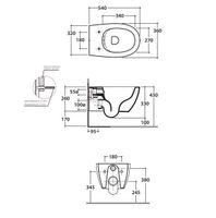 Товар: Унитаз GLOBO 4ALL подвесной цвет smoke арт-MDS03SK - фото 2 Унитаз GLOBO 4ALL подвесной цвет smoke арт-MDS03SK — фото 2, Подвесные унитазы