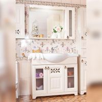 Товар: Комплект мебели для ванной Бриклаер КАНТРИ 105K, бежевый - фото 1 Комплект мебели для ванной Бриклаер КАНТРИ 105K, бежевый — фото 1, Комплекты мебели для ванной