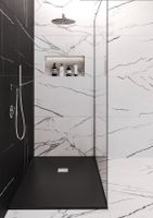 Душевой поддон, SOLID 140х90 BLACK MATT, SOLID 1237838 — фото 5, Душевые поддоны