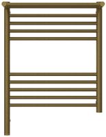 Полотенцесушитель электрический Сунержа Богема 3.1 с полкой 600х500 МЭМ левый Состаренная бронза арт-05-6006-6050 — фото 1, Электрические полотенцесушители