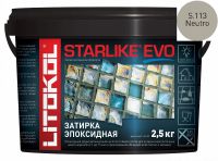 Затирка эпоксидная Litokol STARLIKE EVO S.113 NEUTRO 485520004 — фото 1, Затирка для плитки