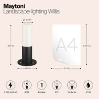 Ландшафтный светильник Outdoor O418FL-01B — фото 10, Уличное освещение