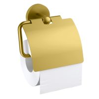Бумагодержатель Timo Saona 13042/20 золото шлифованное — фото 1, Держатели туалетной бумаги