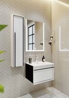 ANETO Зеркало 60, белое, матовое, ROCA арт-7812362000 — фото 4, Зеркала в ванную комнату