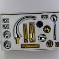 PRESTIGE См-ль на борт ванны, на 5 отв., хром арт-31608 — фото 5, Смесители на борт ванны