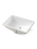 Agger Раковина встраиваемая снизу санфарфор, белый глянец арт-ASB01530 — фото 9, Раковины встраиваемые снизу