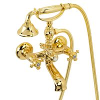 PRESTIGE См-ль д/ванны внешний, золото 26893 — фото 2, Смеситель для ванны