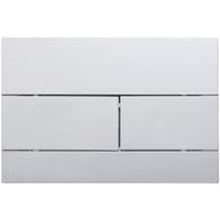 Кнопка смыва Veconi FLUSH V7, FLV7-C, 240х162х10, пластик, хром глянец — фото 1, Кнопки смыва