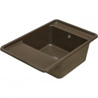 Мойка для кухни Беллис 78 780x510x250 мм, прямоуг., кофе 1A725032BS280 — фото 4, Кухонные мойки