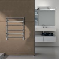 Полотенцесушитель водяной AZARIO FERRARA 500/600 6 секций, нижнее/диагональное подключение, 1/2", хром арт-AZ09156 — фото 3, Водяные полотенцесушители