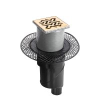 Товар: Трап BERGES водосток PLATZ Antik 100х100, золото глянец, S-сифон D50/105 H50 вертикальный арт-092060 - фото 10 Трап BERGES водосток PLATZ Antik 100х100, золото глянец, S-сифон D50/105 H50 вертикальный арт-092060 — фото 10, Трапы для душа