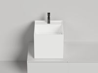 Раковина накладная ARMONIA SQUARE TOP 03 
без отверстия под смеситель 130523TM — фото 2, Раковины