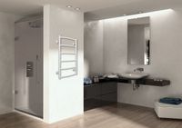 Полотенцесушитель водяной AZARIO VERONA 500/800 6 секций, нижнее/диагональное подключение, 1/2", белый арт-AZ83873W — фото 3, Водяные полотенцесушители