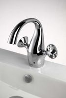 Смеситель для раковины Bravat Swan F14287C-ENG, хром — фото 2, Смесители для раковины