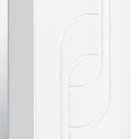 Зеркальный шкаф ПАНДА 50, правый, белый 1A007402PD01R — фото 3, Зеркальные шкафы в ванную