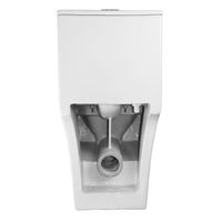 Унитаз-моноблок AZARIO STOUN 405х750х780 напольный, безободковый, в комплекте с сиденьем дюропласт микролифт, белый арт-AZ-1109 — фото 12, Напольные унитазы