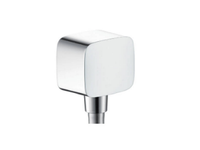 Шланговое подсоединение, Hansgrohe, Axor ShowerSolutions, цвет-полированное золото арт-36731990 — фото 1, Шланговые подключения