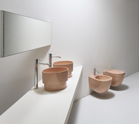 Раковина SIMAS PO-MO накладная или полувстраиваемая сверху без отверстий цвет белый PO03 — фото 6, Раковины накладные