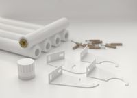 Отопительный радиатор Сунержа Эстет-0 EU50 левый 1200х225 5 секций Белый арт-12-0320-1205 — фото 3, Радиаторы отопления