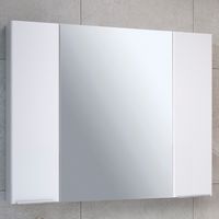 Зеркальный шкаф AXIOMA 100 / AQUA DE MARCO 1100WGAXI — фото 1, Зеркальные шкафы в ванную