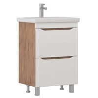 Тумба под раковину VIGO Grani 60 напольная дуб золотой (201 дуб золотой) — фото 1, Тумбы под раковину