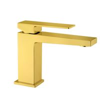 Смеситель для раковины Webert Pegaso PE830102010, золото — фото 1, Смесители для раковины