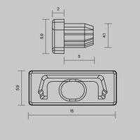 Комплектующие для профиля Led Strip арт-642012 — фото 2, Комплектующие для освещения