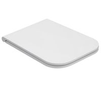 Сиденье с крышкой GLOBO STONE с микролифтом быстросъемное цвет белый ST022BI — фото 1, Сиденья для унитаза