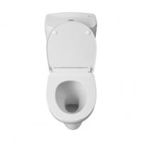 VICTORIA Сиденье и крышка для унитаза, дюропласт.,тонкое , с механизмом мягкого закрыв. ROCA арт-7801392002 — фото 7, Сиденья для унитаза