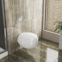 Унитаз подвесной Grossman (580х400х390) белый с толстой крышкой,микролифт,1 место арт-GR-4442 — фото 4, Подвесные унитазы