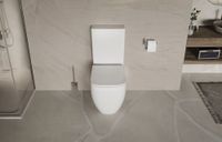 Унитаз-компакт Tornado Bien , белый, ультратонкое сиденье soft-close, P-trap арт-VT2-51T — фото 1, Напольные унитазы