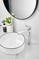 Смеситель для накладной раковины BELZ , хром арт-B11713 — фото 3, Смесители для раковины