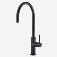 Смеситель для кухни Webert Oblique , черный арт-OB920302560 — фото 1, Смесители для кухни