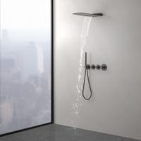 Товар: Душевая система встроенная с термостатом Timo Saona SX-2350/18SM черное золото - фото 4 Душевая система встроенная с термостатом Timo Saona SX-2350/18SM черное золото — фото 4, Встраиваемые душевые комплекты