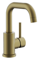 Смеситель для раковины BELZ , брашированное золото арт-B10810-5 — фото 1, Смесители для раковины