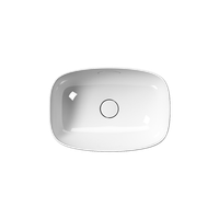 Товар: раковина накладная NUBES 50x35 белый арт-978411 - фото 1 раковина накладная NUBES 50x35 белый арт-978411 — фото 1, Раковины накладные