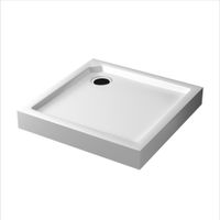 Душевой поддон квадратный RGW SMC-C-088 Белый 800x800 12350188-01 — фото 1, Стеклопластиковые душевые поддоны
