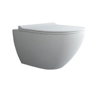 Комплект BERGES: инсталляция NOVUM, кнопка S3, унитаз PUMA XL Rimless, сиденье дюропласт Toma Slim SO арт-043247 — фото 4, Комплекты унитаз + инсталляция