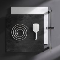 F018F000 Func душ.комплект: ручн.душ 103x257мм, 3 функции, штанга 700 мм, шланг 1750, хром — фото 1, Душевые гарнитуры