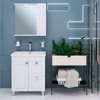 Зеркальный шкаф OSTIN 70 /правый/ AQUA DE MARCO 1070WCOST/R — фото 8, Зеркальные шкафы в ванную