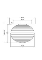 Потолочный светильник Maytoni MOD268CL-01G — фото 2, Подвесные светильники