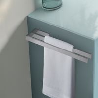 Полотенцедержатель двойной Timo Petruma никель арт-15252/13 — фото 2, Полотенцедержатели