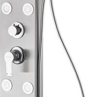 Товар: Душевая панель Galaxy Matt с гидромассажем и изливом AP40-02 - фото 3 Душевая панель Galaxy Matt с гидромассажем и изливом AP40-02 — фото 3, Душевые панели