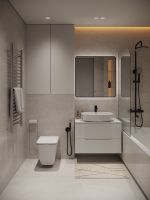 Agger Унитаз подвесной безободковый белый с инсталляцией, микролифт, кнопка смыва белая арт-ATI04100+APB288 — фото 11, Комплекты унитаз + инсталляция