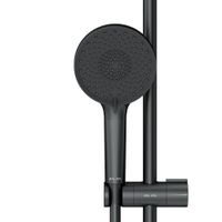 F0185A022 X-Joy душ.комплект: ручн.душ 120 мм, 3 функции, штанга 700 мм, шланг 1750, черн — фото 6, Душевые гарнитуры