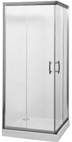 Товар: Душевой уголок Aquanet Alfa Cube NAA1142 100x100, прозрачное стекло - фото 3 Душевой уголок Aquanet Alfa Cube NAA1142 100x100, прозрачное стекло — фото 3, Квадратные душевые уголки