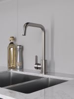 Orange Steel M99-006ni смеситель для кухни однорычажный, никель — фото 10, Смесители для кухни