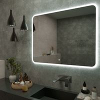 Товар: Зеркало с LED-подсветкой MARONI (100*80) /AQUA DE MARCO Mar100/80 - фото 2 Зеркало с LED-подсветкой MARONI (100*80) /AQUA DE MARCO Mar100/80 — фото 2, Зеркала в ванную комнату