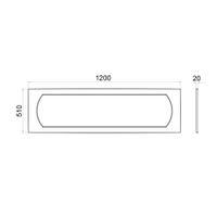 Экран к ванне Gamma/Стандарт 120 арт-Щ0000028713 — фото 1, Экраны для ванн